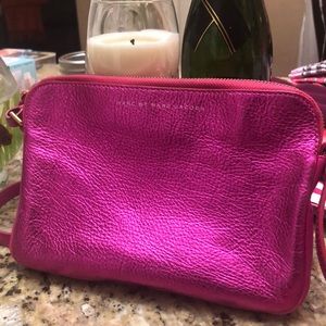 Metallic Pink Marc by Marc Jacobs Crossbody